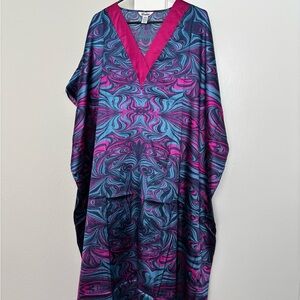 Pink & Blue Caftan Dress
